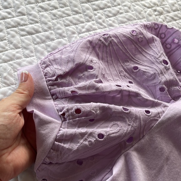 LOFT shirt, Large Petite, Lavender - Picture 8 of 8